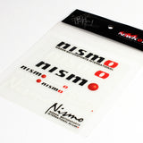 Nissan Nismo 10pcs Reflective Sticker Set