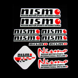 NISMO Reflective Car Door Window Vinyl Decal Sticker For NISSAN - 11pcs (Set)