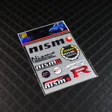 Nissan Nismo 8pcs Reflective Sticker Set