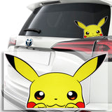 2PCS PIKACHU POKEMON Sticker Decal Wall My Family Car Laptop Door Case Label