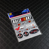 Mitsubishi Ralliart 11pcs Reflective Sticker Set