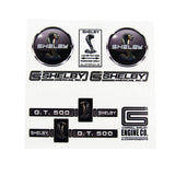 Shelby Mustang GT AC Cobra Reflective Car Door Window Vinyl Decal Sticker