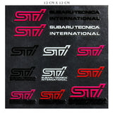 Subaru STI 15pcs Reflective Sticker Set