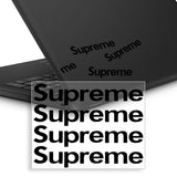 Supreme3M Sticker Box Waterproof Phone Laptop Backpack Skateboard Decals Stickers