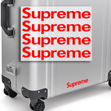 Supreme3M Red Sticker Box Waterproof Phone Laptop Backpack Skateboard Decals Stickers