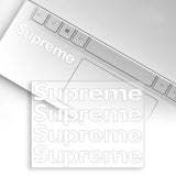 Supreme3M White Sticker Box Waterproof Phone Laptop Backpack Skateboard Decals Stickers