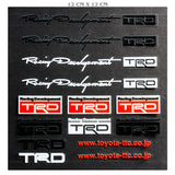 Toyota TRD 14pcs Reflective Sticker Set