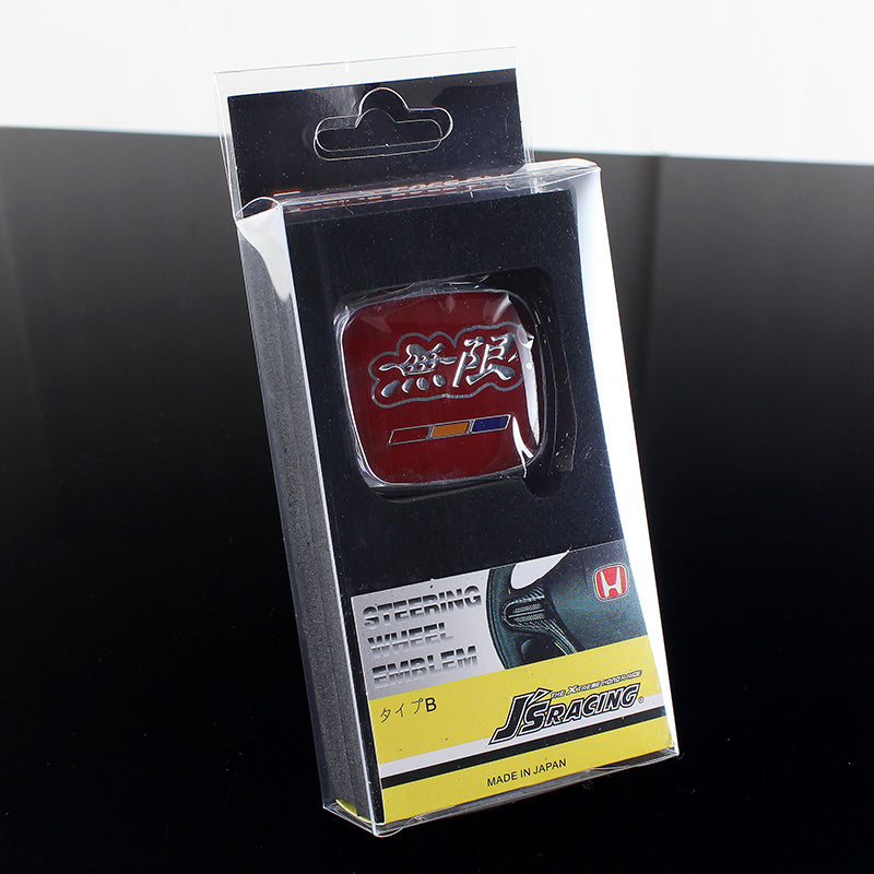 Red MUGEN Steering Wheel JDM Emblem for CIVIC ACCORD S2000 FA5 FD2 Red MUGEN Steering Wheel JDM Emblem for CIVIC ACCORD S2000 FA5 FD2