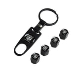 Transformer AUTOBOT Car Wheel Tire Valves Dust Stem Air Caps Keychain Emblem KEY FOB Set - US SELLER