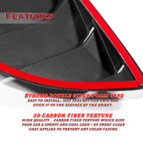 For 2022-2024 Subaru BRZ/Toyota GR86 Carbon Side Window Louvers Scoop Cover Vent