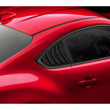 For 2022-2024 Subaru BRZ/Toyota GR86 Carbon Side Window Louvers Scoop Cover Vent