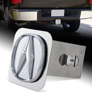 Chrome Polished Stainless Steel Hitch Cover For ACURA For 2" Trailer Tow Receiver Universal
