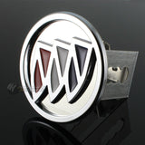 Buick Chrome Stainless Steel Hitch Cover Cap Plug For 2" Trailer Tow Receiver