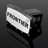 Black NISSAN Frontier LOGO Hitch Cover Plug Cap For 2" Trailer Tow Receiver with ALLEN BOLTS Design