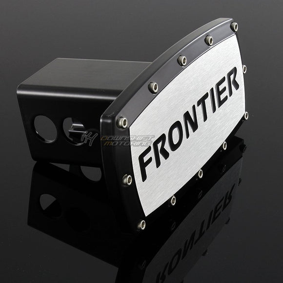 Black NISSAN Frontier LOGO Hitch Cover Plug Cap For 2