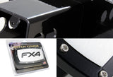 Black FORD FX4 LOGO Hitch Cover Plug Cap For 2" Trailer Receiver with ALLEN BOLTS DESIGN
