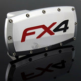 FORD FX4 LOGO OFF-ROAD Hitch Cover Plug Cap For 2" Trailer Receiver with ALLEN BOLTS DESIGN