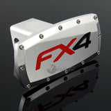 FORD FX4 LOGO OFF-ROAD Hitch Cover Plug Cap For 2" Trailer Receiver with ALLEN BOLTS DESIGN