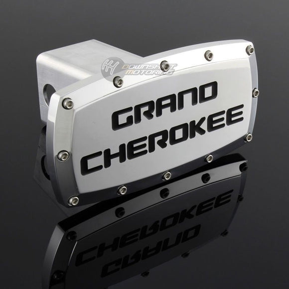 JEEP GRAND CHEROKEE Engraved Billet Hitch Cover Plug Cap For 2
