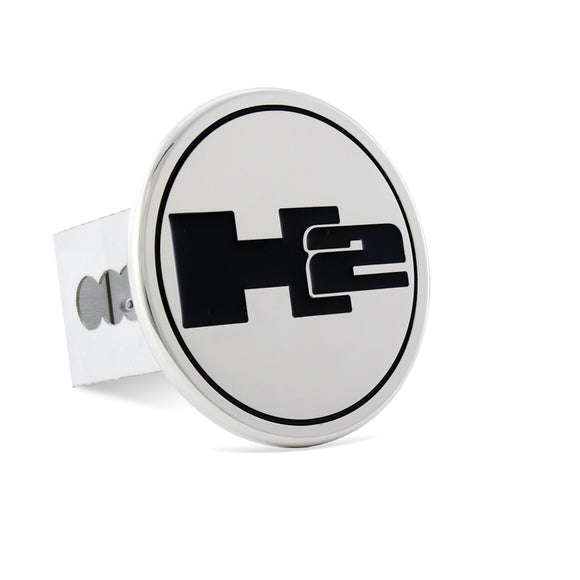 Hummer H2 Logo Stainless Steel Hitch Cover Cap Plug Chrome for 2