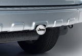JEEP Polished Stainless Steel Hitch Cover Cap Plug For 2" Trailer Tow Receiver