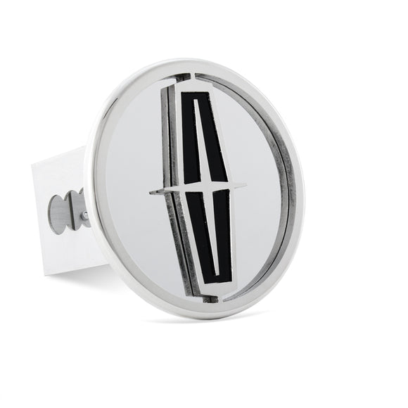 LINCOLN Engraved Billet Logo Polished Stainless Steel Hitch Cover Plug Cap For 2