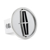 LINCOLN Engraved Billet Logo Polished Stainless Steel Hitch Cover Plug Cap For 2" Trailer Tow Receiver