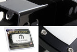 Black MOPAR Engraved Billet Hitch Cover Plug Cap For 2" Trailer Tow Receiver with ALLEN BOLTS DESIGN