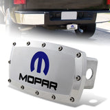 MOPAR Engraved Billet Hitch Cover Plug Cap For 2" Trailer Tow Receiver with ALLEN BOLTS DESIGN