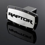 Black FORD RAPTOR LOGO Hitch Cover Plug Cap For 2" Trailer Tow Receiver with ALLEN BOLTS DESIGN