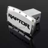 FORD RAPTOR LOGO Hitch Cover Plug Cap For 2" Trailer Tow Receiver with ALLEN BOLTS DESIGN