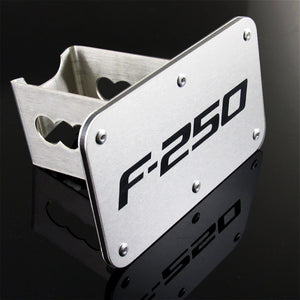 For Ford F250 F-250 Chrome Stainless Steel Hitch Cover 2" Trailer Tow Receiver
