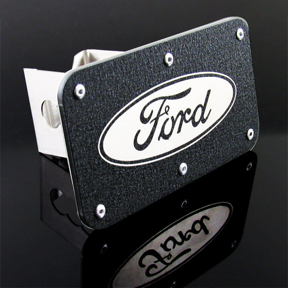 For Ford Rugged Black Stainless Steel Hitch Cover 2
