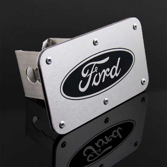 For Ford Logo Chrome Stainless Steel Hitch Cover 2