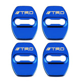 Blue Stainless Steel Door Lock Door Striker Cover Set for TRD