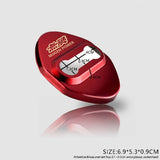 Blue Mugen Stainless Steel Door Lock Door Striker Buckle Lock Protective Cover Set - 4 pcs