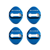 Stainless Steel Blue Door Lock Door Striker Cover for NISMO