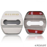 Silver Stainless Steel Door Lock Door Striker Cover for NISMO
