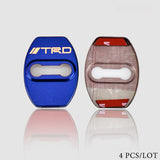 Blue Stainless Steel Door Lock Door Striker Cover Set for TRD