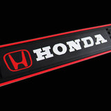 For Honda 4pcs Red Border Rubber Car Door Scuff Sill Cover Panel Step Protector