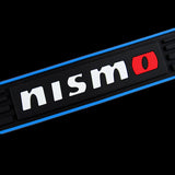 For JDM Nismo Blue Rubber Car Door Scuff Sill Cover Panel Step Protector 4PCS Set