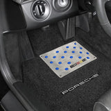 JDM Ralliart Car Anti Skid Floor Mat Carpet Rest Pedal Pad Cover 11.5" x8.5"