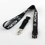 thumbnail image 2 of JDM Blue Nylon Lanyard Keychain With Quick Release – Integra RSX TSX TL ILX DA DC2 MDX 2 of 4
