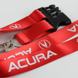 Acura Red Keychain Lanyard