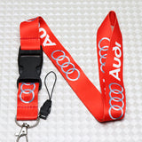 Audi Red Keychain Lanyard