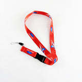Ford Mustang Cobra Jet Red Keychain Lanyard For Ford Racing Mustang Shelby