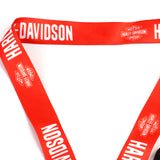 Harley Davidson Racing Biker Keychain LOGO Lanyard Motorcycle Strap Tag Key chain Red