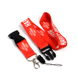 Harley Davidson Racing Biker Keychain LOGO Lanyard Motorcycle Strap Tag Key chain Red
