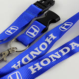 Honda Blue Keychain Lanyard