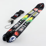 JDM AS FCK Keychain Lanyard